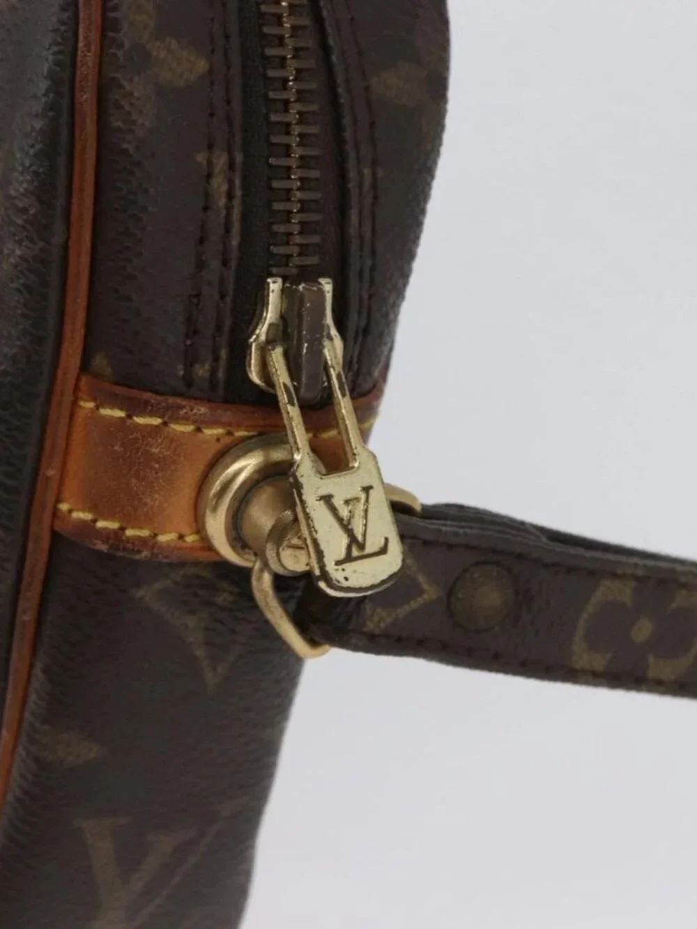 LOUIS VUITTON Monogram Marly Dragonne GM Clutch Bag M51825 LV Auth BA10933